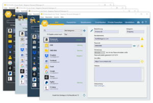 Steganos Privacy Suite 21 für mehr Performance und Überblick bei Privatsphäre und Datenschutz 2 Steganos Passwort-Manager 21