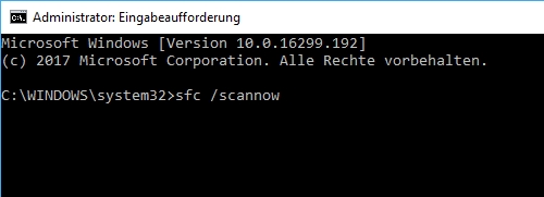 Systemdateien überprüfen mit sfc Systemdateien überprüfen mit sfc