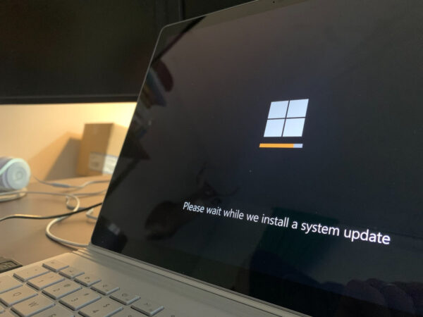 Windows Betriebssystem beim Update