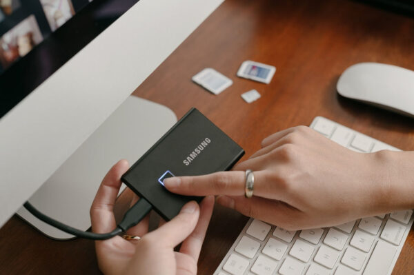 SSD-Festplatte von Samsung externe SSD-Festplatte von Samsung