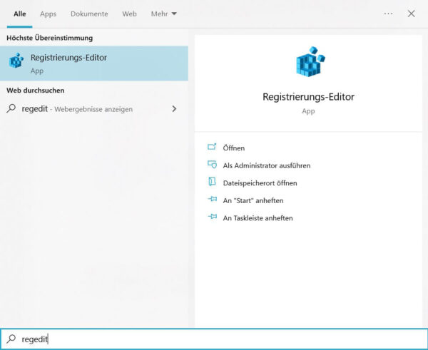 Dark Mode im Registrierungs-Editor Dark Mode im Registrierungs-Editor