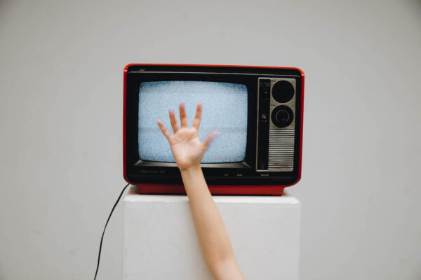 alter Röhrenfernseher alter Röhrenfernseher