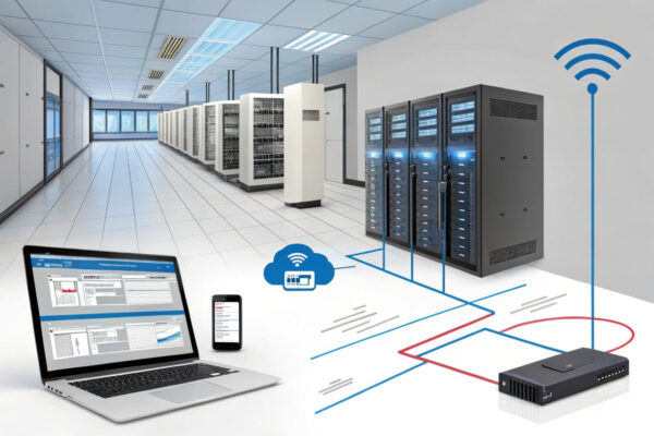 Einsatzgebiete von NAT: Heimnetz und Firmennetzwerk erklärt Visualisierung der Einsatzgebiete von NAT: Heimnetzwerk mit Router und Firmennetzwerk mit Servern und NAT-Firewall.