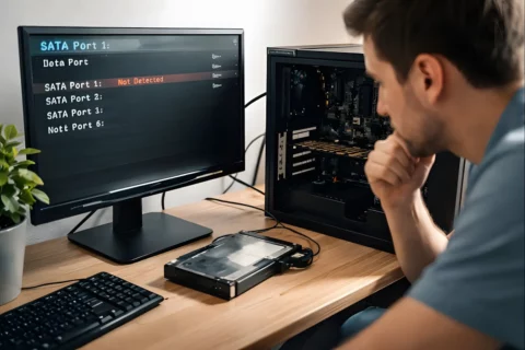 BIOS erkennt eingebaute Festplatte beim Systemstart nicht